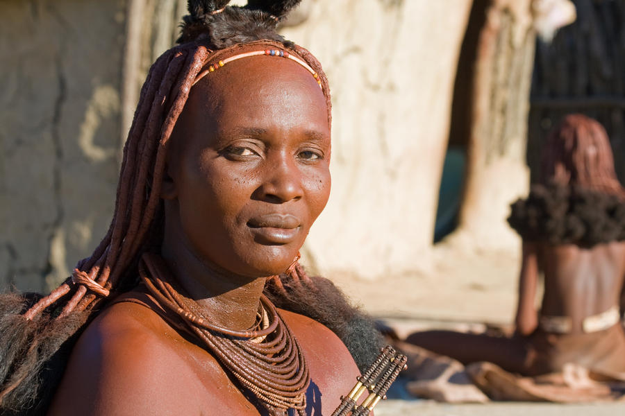 Himba woman portrait