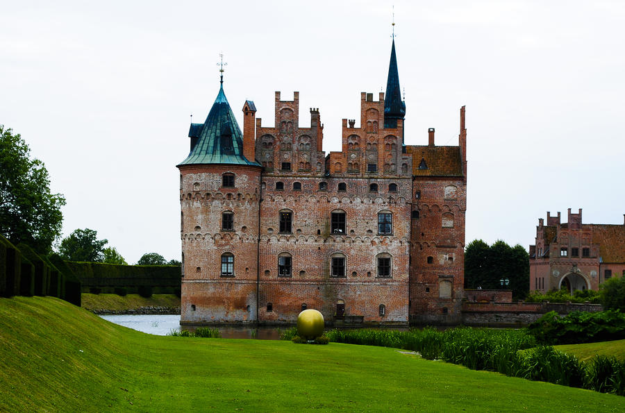 Egeskov Castle in Odense, Denmark