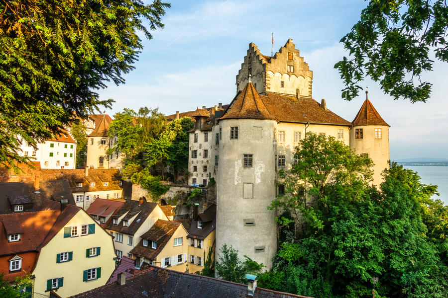 famous old town of meersburg in germany