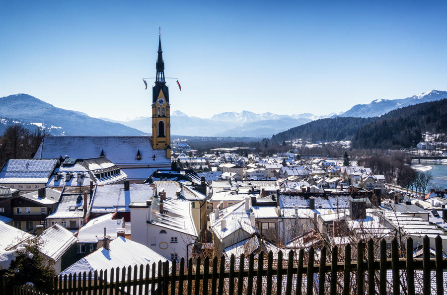 Old Town of Bad Toelz - Bad Toelz - Bavaria - Germany