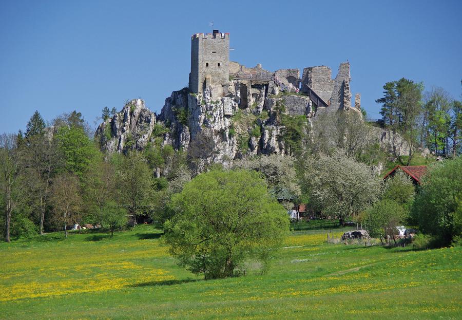 Burgruine Weißenstein, Deutschland, Bayern, Bayerischer Wald