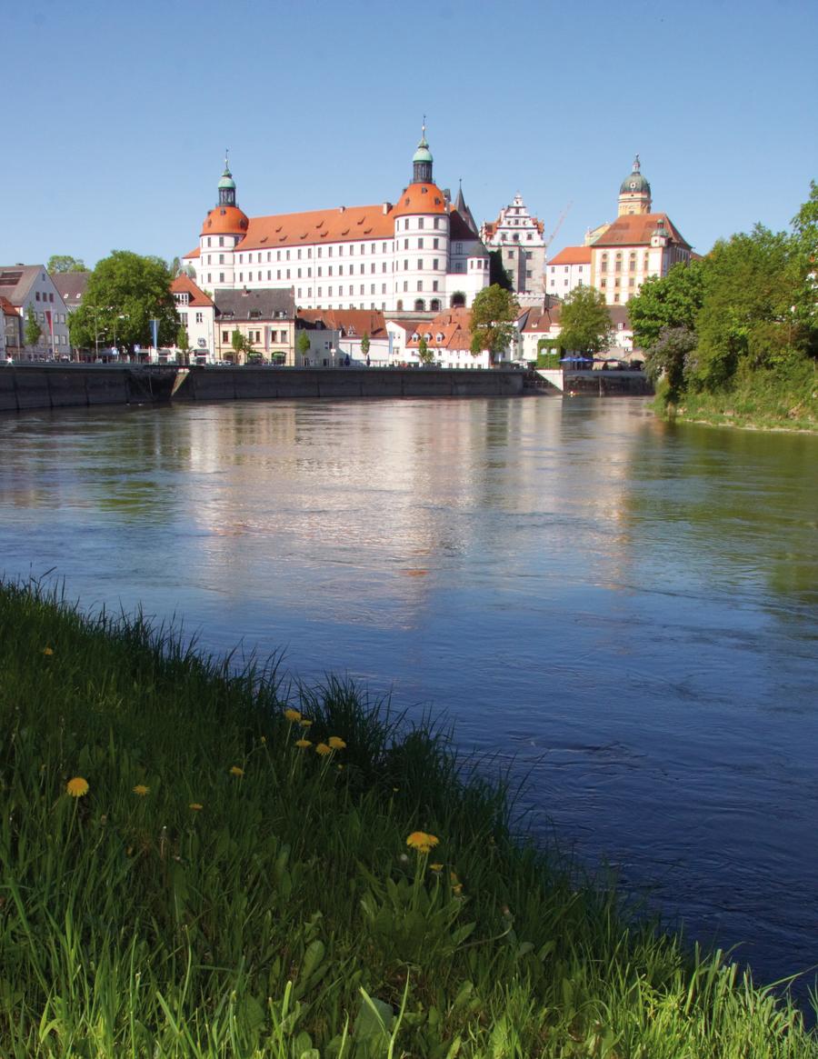 Schloss von Neuburg an der Donau, Oberbayern, Bayern, Deutschland