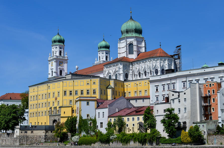 cathedral of old historical city of passau