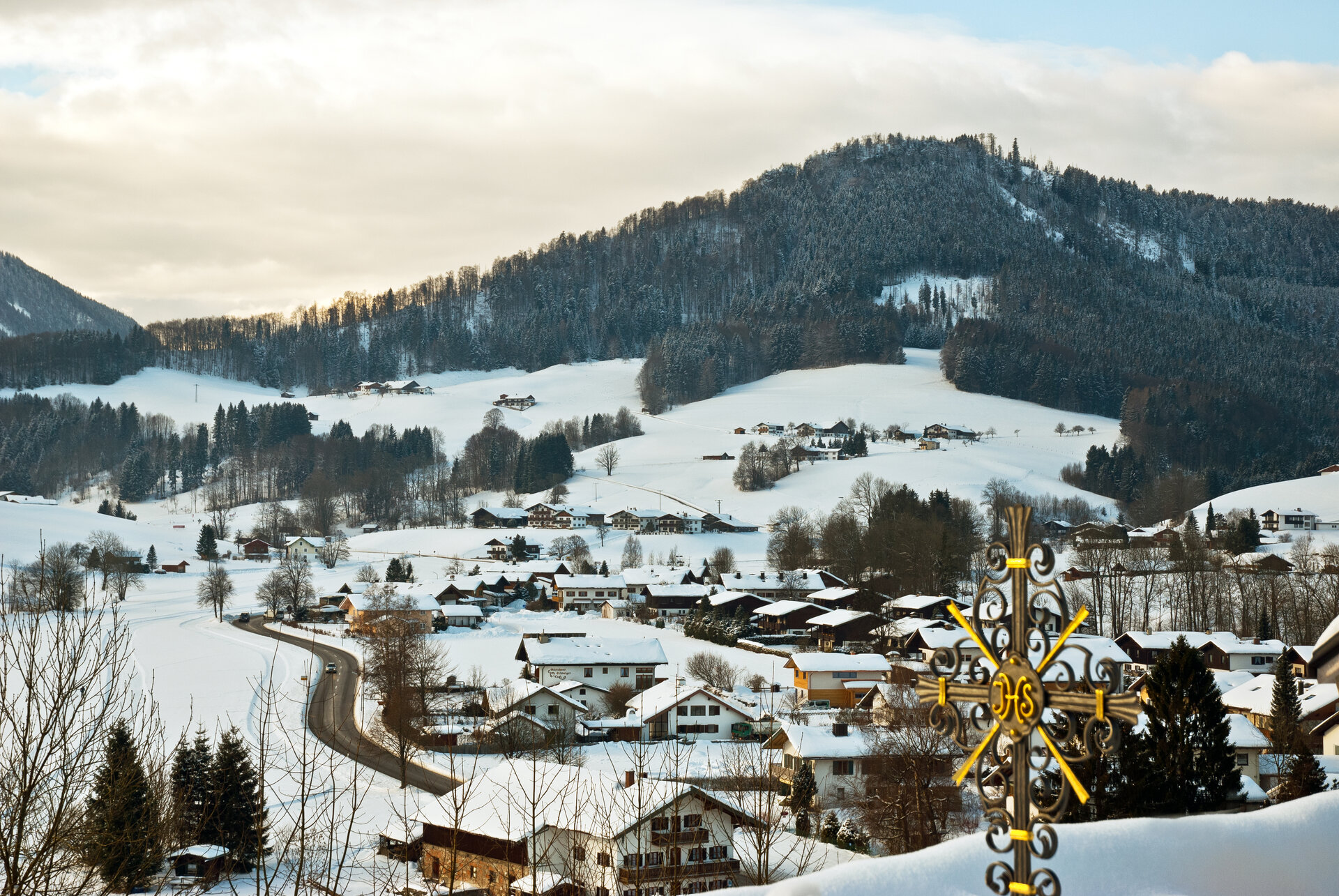 Winter in "Ruhpolding" Bavaria, Germany