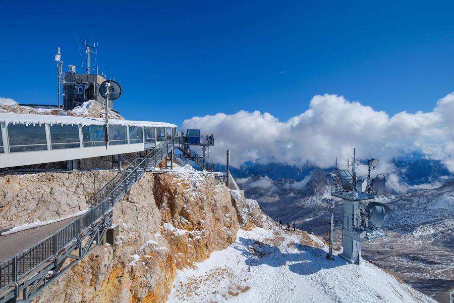 Zugspitze, top of Germany