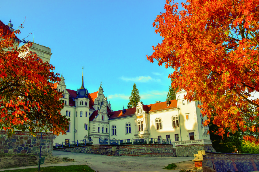 Schloss Boitzenburg in der Uckermark bei Templin in Brandenburg
