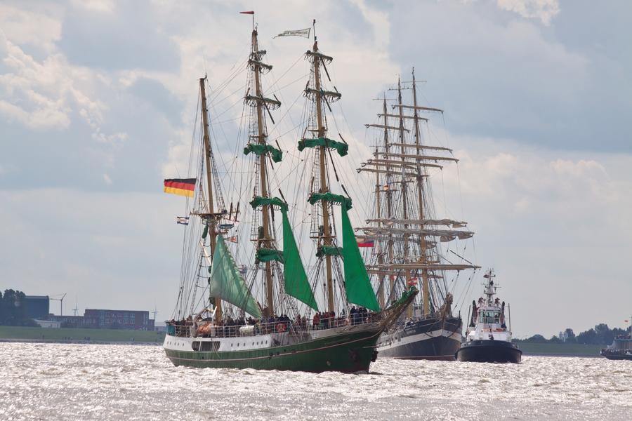 Sail Bremerhaven, Windjammer-Treffen, Bremerhaven, Deutschland