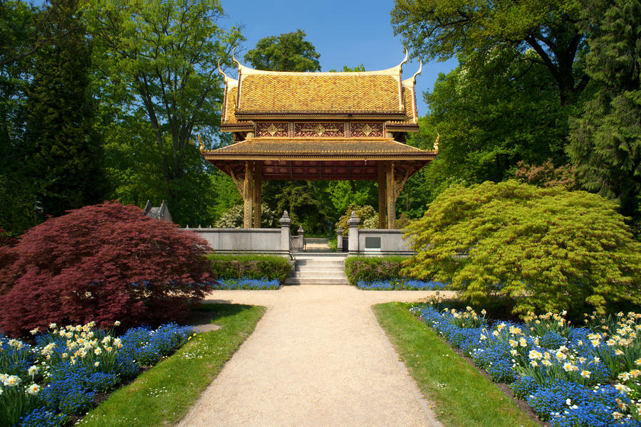 Thai-salo temple in Bad Homburg, Germany