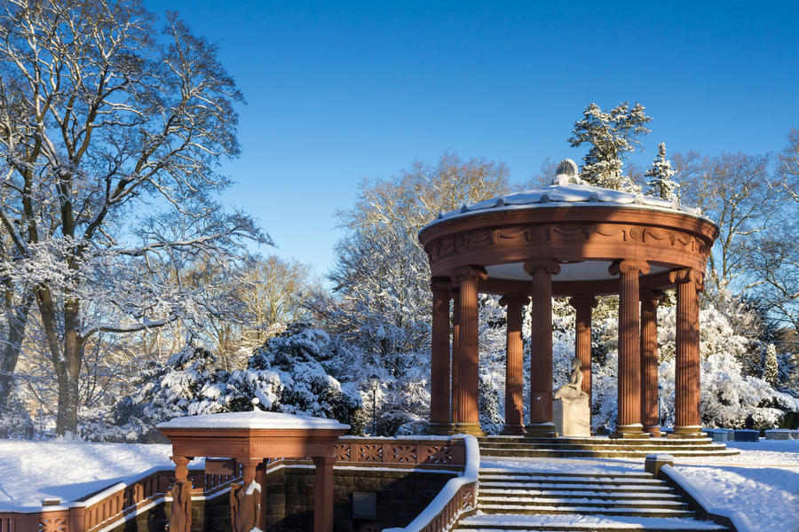 Well of the Goddess Hygeia , Bad Homburg, Hesse, Germany