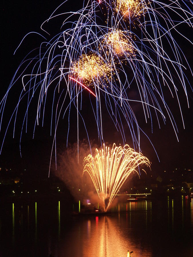 Rhein in Flammen