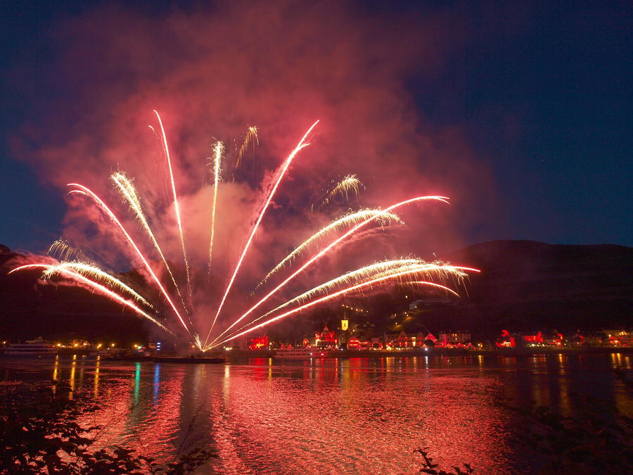 Rhein in Flammen