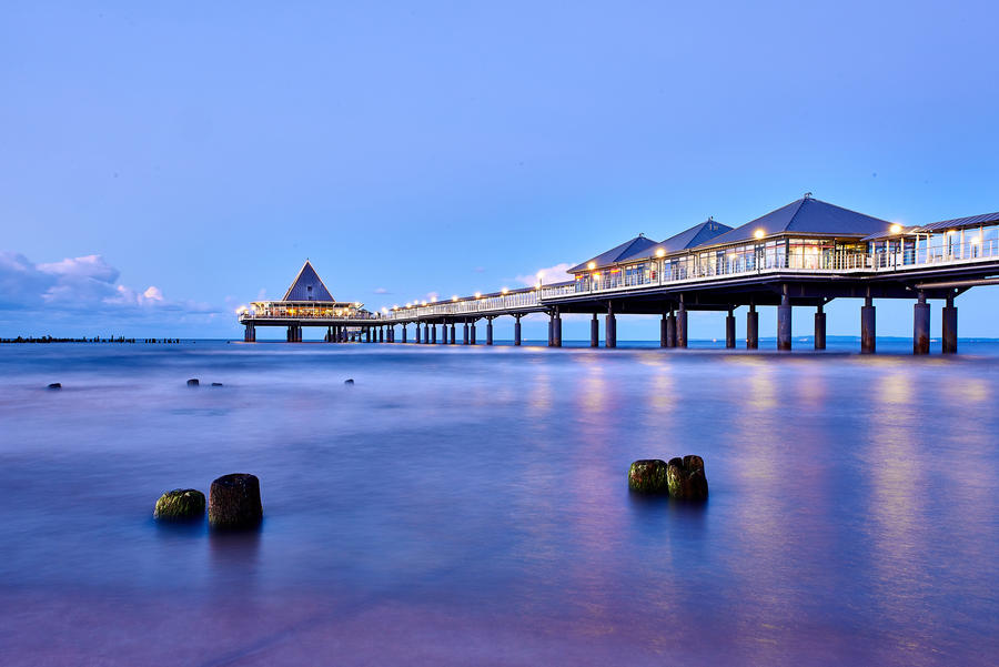 pier of Heringsdorf on isle of Usedom