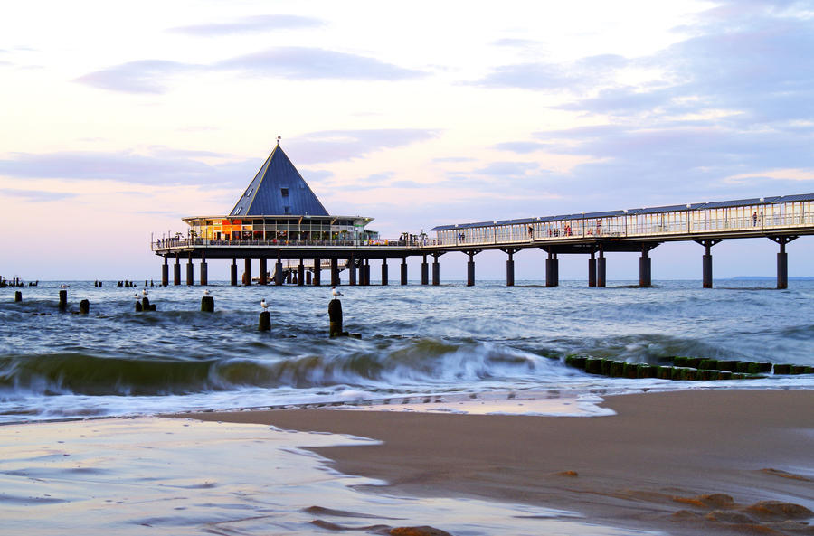 pier heringsdorf ( baltic sea / island usedom) Germany