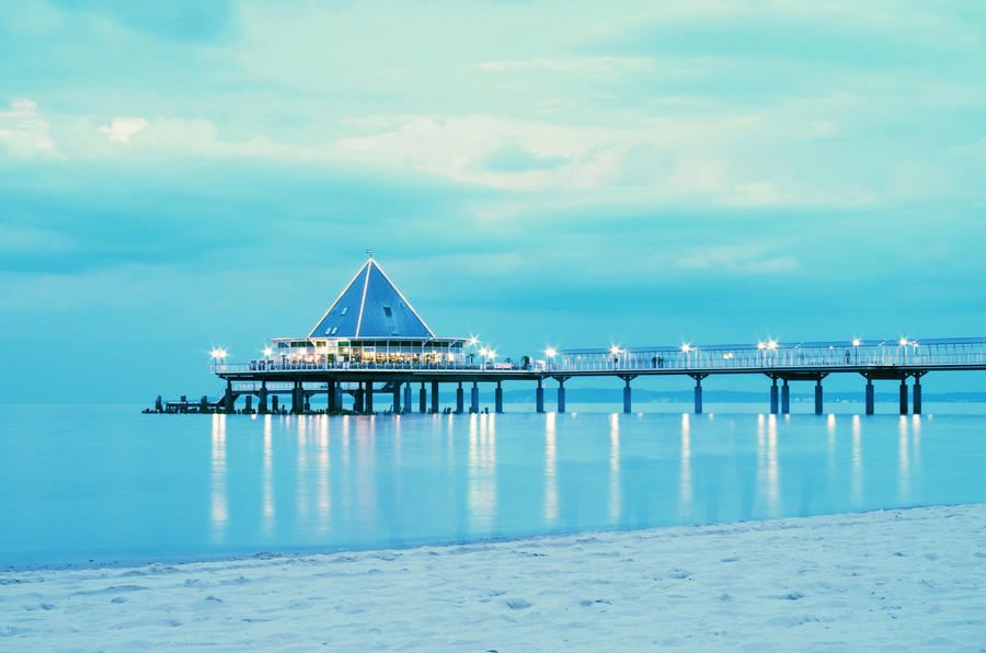 pier heringsdorf ( baltic sea / island usedom), Germany