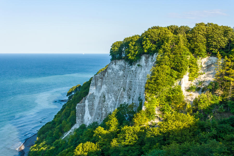 Koenigsstuhl, Ruegen, baltic sea coast