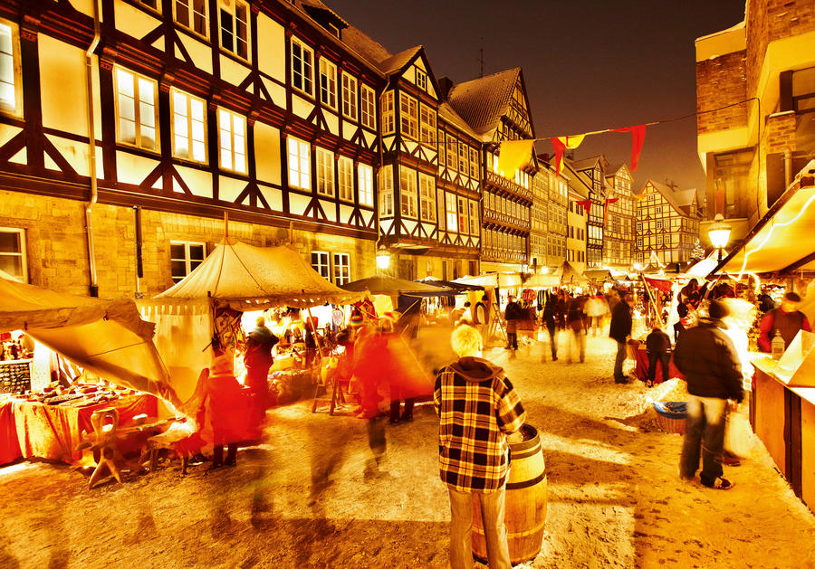 Wenatex mit Grünkohl und Weihnachtsmarkt