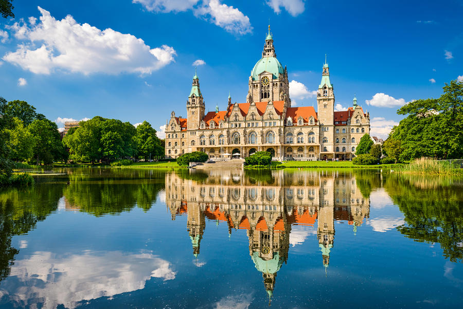 New City Hall of Hannover, Germany