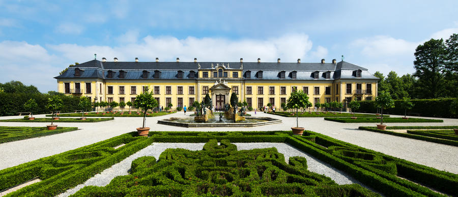 The palace of "Herrenhäuser Gärten" Hannover, Germany