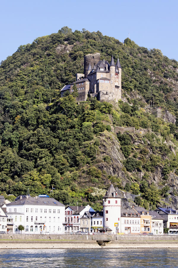 The Castle &quot;Katz&quot; Loreley Germany