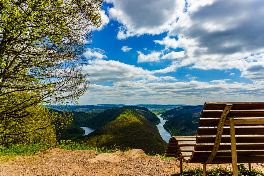 Radwandern vom Rhein zur Saar