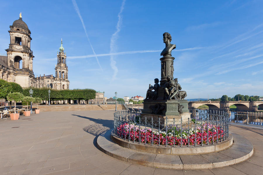 Dresden - Germany - Blue sky