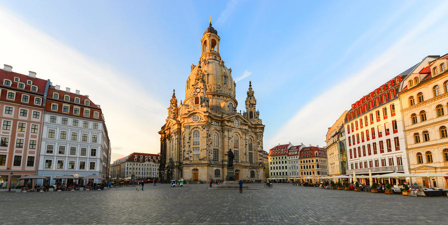 Frauenkirche church. - Dresden, Germany