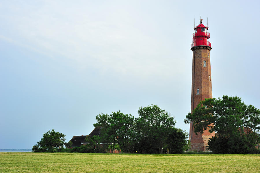 Fuegge Light tower  island Fehmarn,, Germany