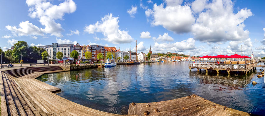 Flensburg, Harbour, Germany