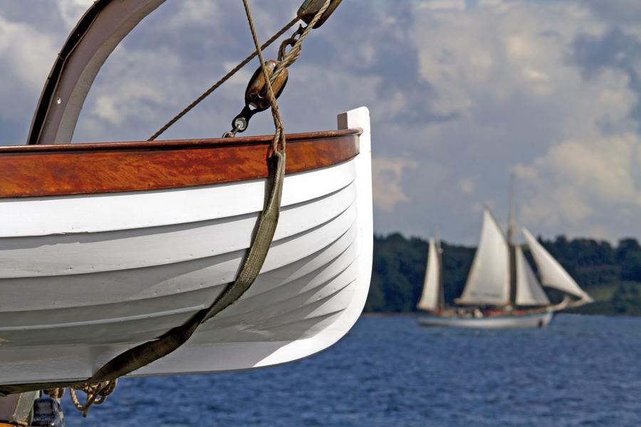 Traditionelles Segelschiff