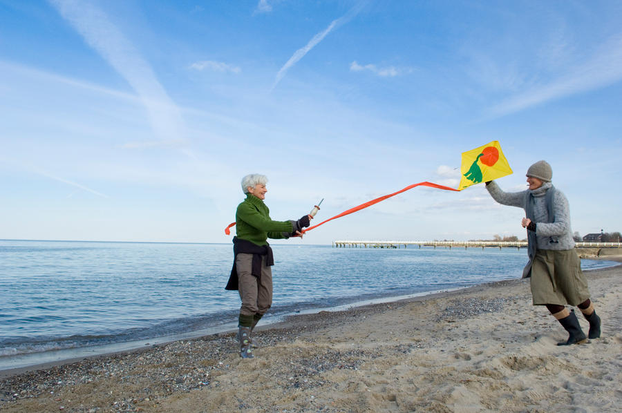 Goldener Herbst am Timmendorfer Strand