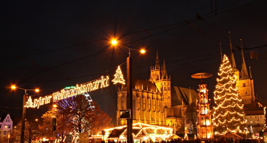 Weihnachtsmarkt in Erfurt