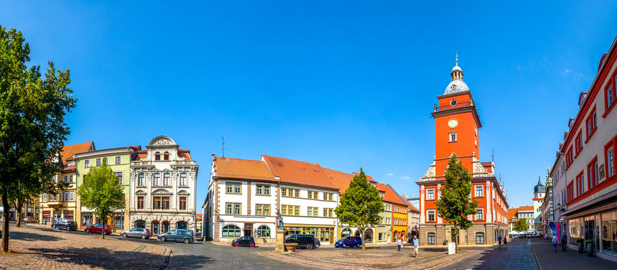 City hall and Market of Gotha, Germany