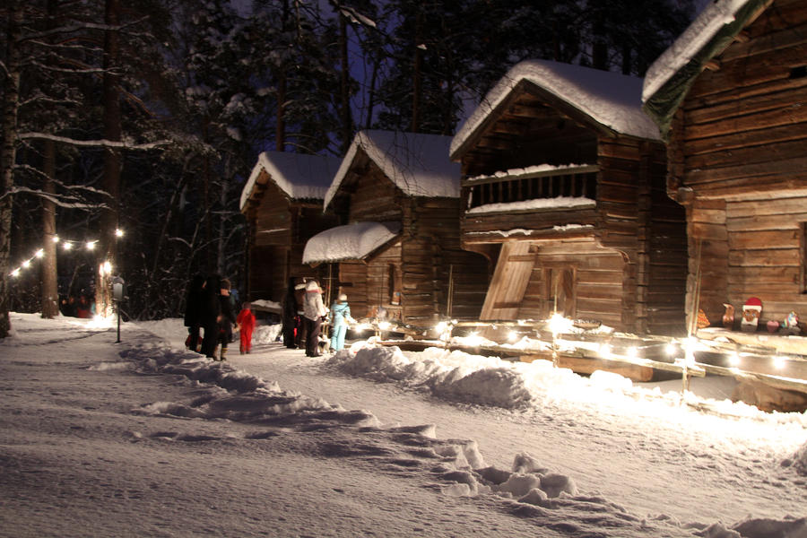 Traumhafte Winterlandschaft in Südfinnland