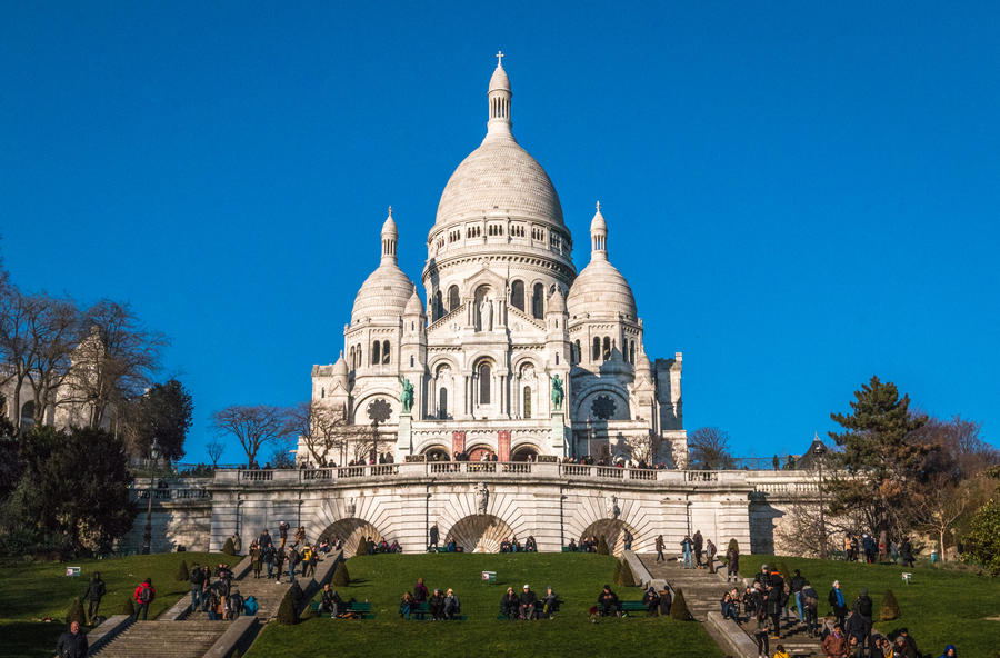 Sacre Coeur Church ni Paris