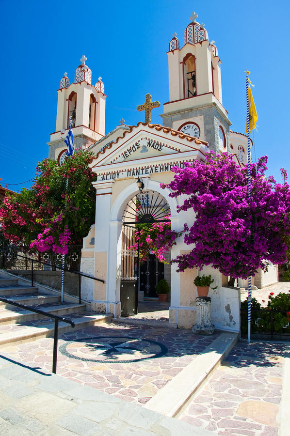 Church of St. Panteleimon. Rhodes, Greece.