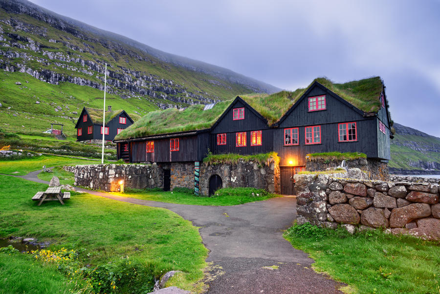 Kirkjuboargardur,  also called Roykstovan, is a historic farm and museum in Kirkjubour, Faroe Islands. Built in the 11th century it is one of the oldest still inhabited wooden houses of the world.