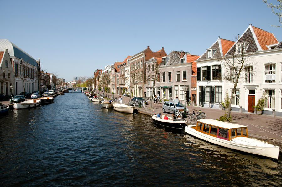 Water Canal - Leiden - Netherlands