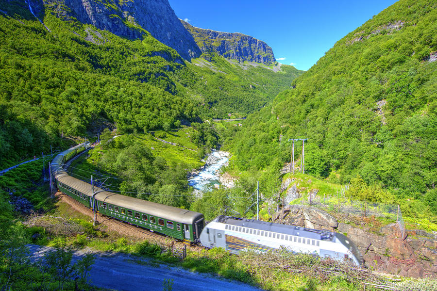 Flam Railway, Aurland, Norway