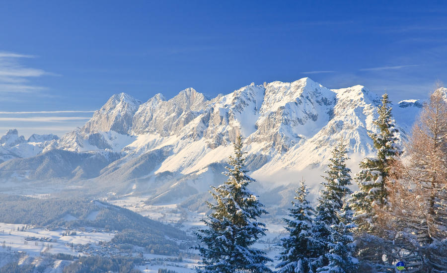 Mountain landscape. Schladming. Austria