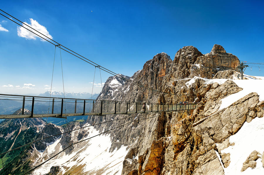 Skywalk in Dachstein Glacier in Austria