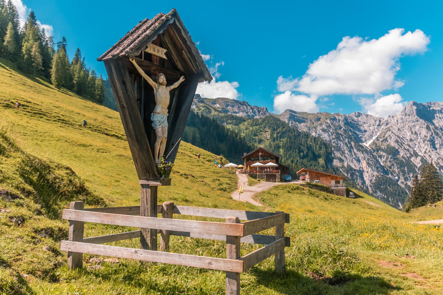 Beautiful alpine view at the Achensee - Pertisau - Tyrol - Austr