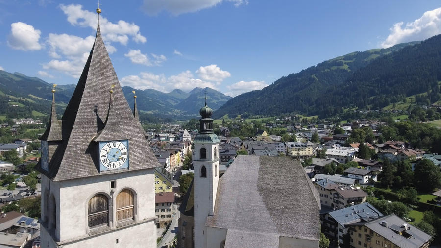 Kitzbuehel Tyrol in Summer - Kitzbuehel Alps - Old Town