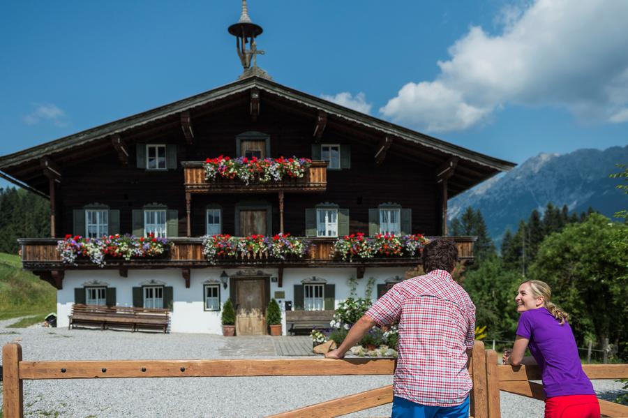 Wilder Kaiser mit den Schauplätzen der bekannten Fernsehserie