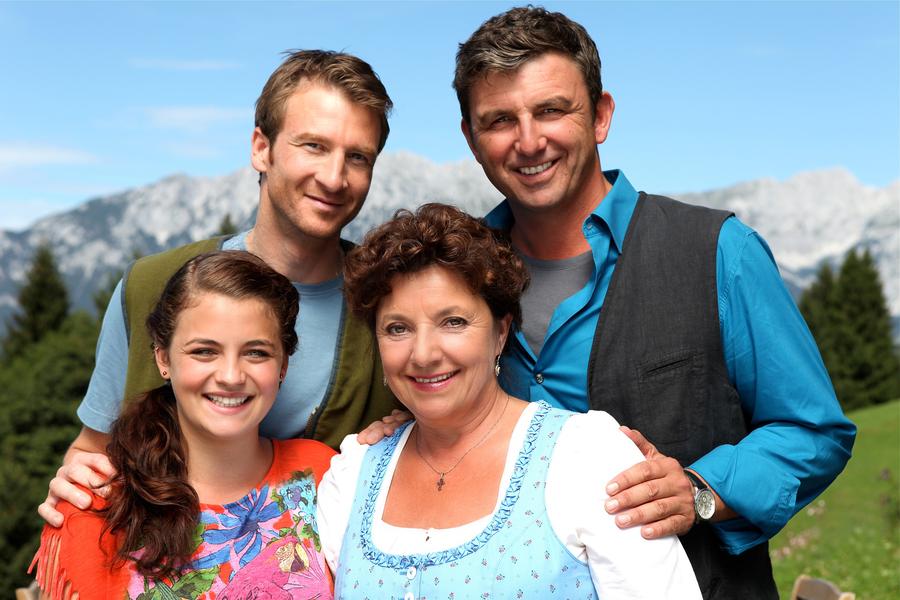 Wilder Kaiser mit den Schauplätzen der bekannten Fernsehserie