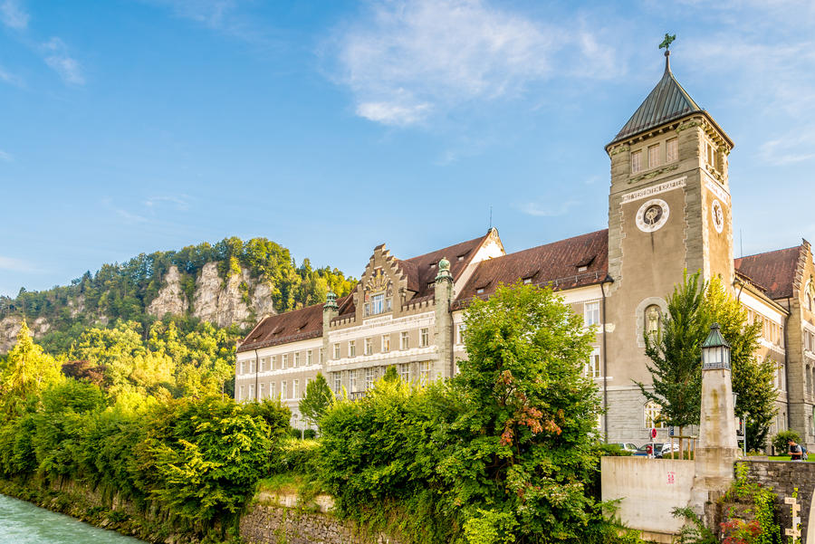 Town scape Of Feldkirch - Churer Tor,Austria