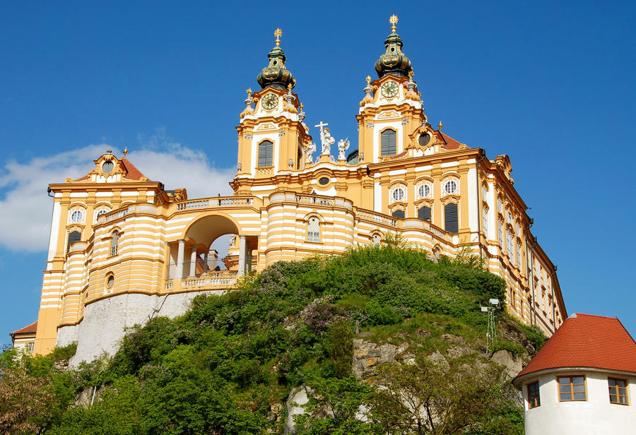 Melk monastery,world heritage,abbey in Austria