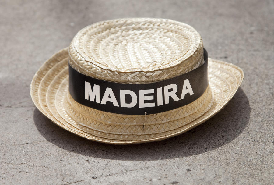 Madeira straw hat