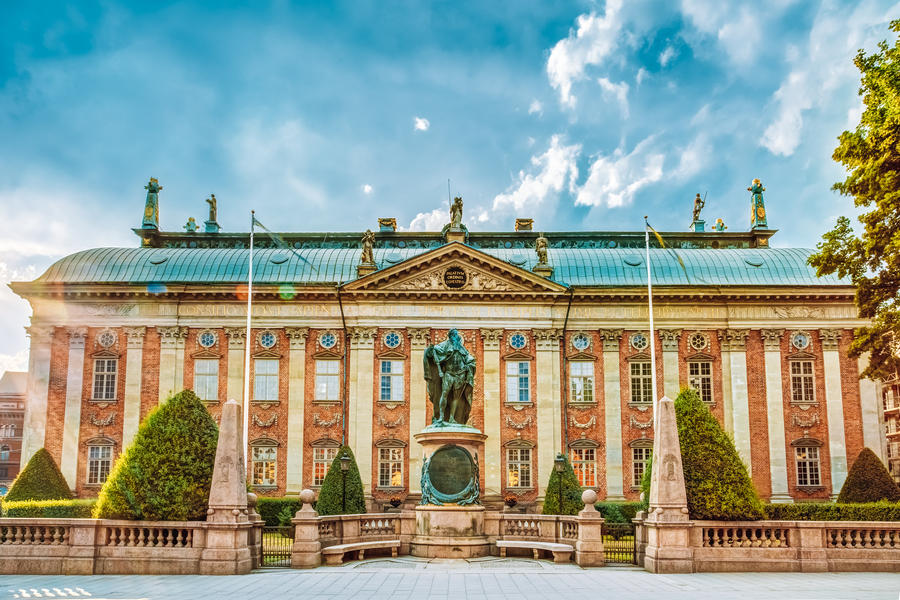 The House of Nobility (Swedish: Riddarhuset) in Stockholm, Sweden, is a corporation and a building, that maintains records and acts as an interest group on behalf of the Swedish nobility.