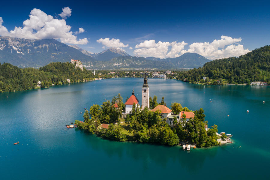 Church of the Assumption, Bled, Slovenia