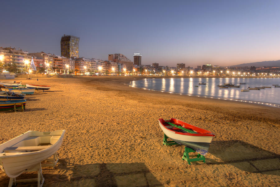 Las Canteras beach, Las Palmas de Gran Canaria, Spain